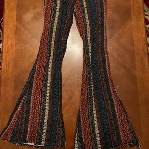 Boho bell bottoms